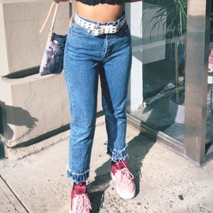 Levi denim wedgie straight